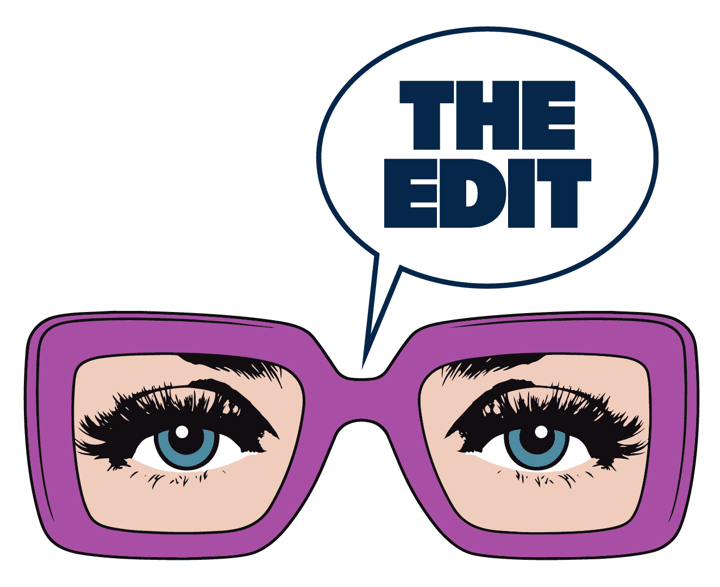 The Edit animation, blinking eyes behind sunglasses