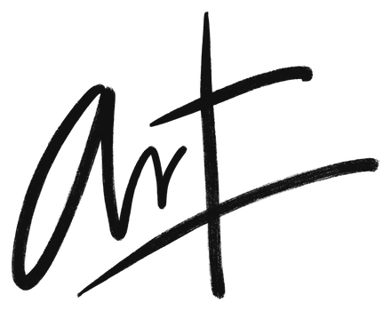“Art”, hand-lettered