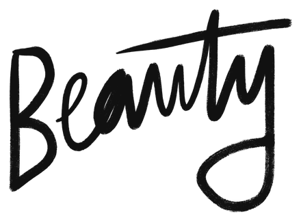 “Beauty”, hand-lettered