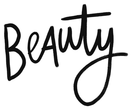 “Beauty”, hand-lettered