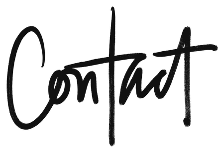 “Contact”, hand-lettered