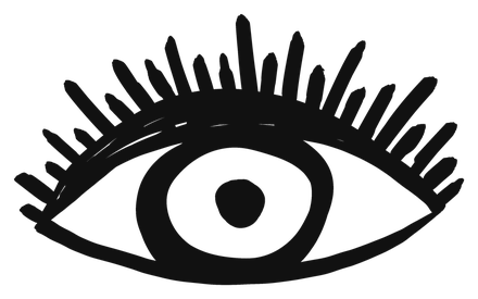 Hand-drawn eye