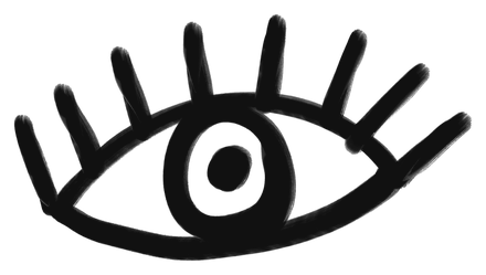Hand-drawn eye