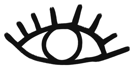 Hand-drawn eye