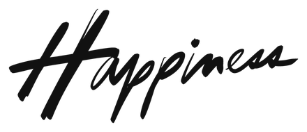“Happiness”, hand-lettered