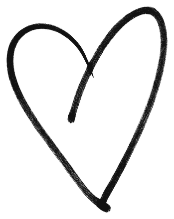 Hand-drawn heart