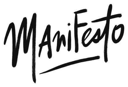 “Manifesto”, hand-lettered