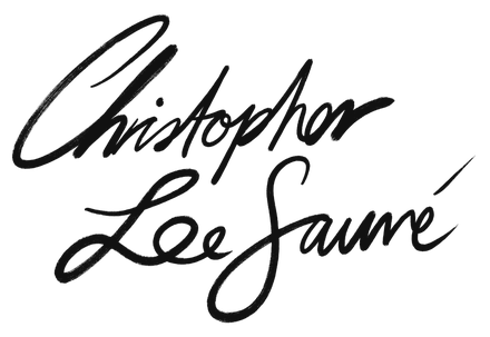 Christopher Lee Sauvé, signed
