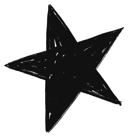 Hand-drawn star