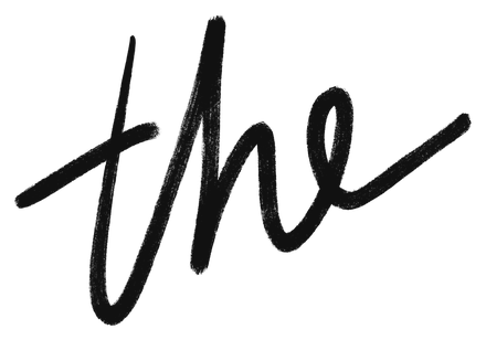 “The”, hand-lettered