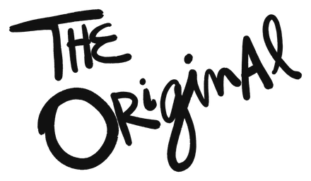 “The original”, hand-lettered