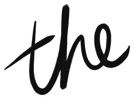 “The”, hand-lettered