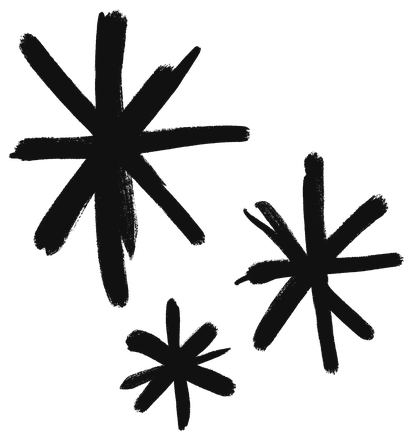 Doodle: asterisks