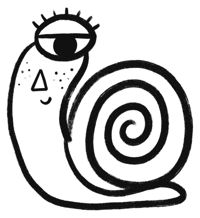 Doodle: snail
