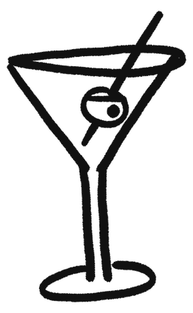 Doodle: martini