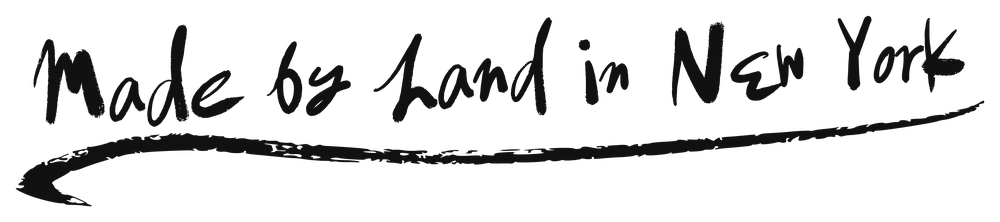 Made by hand in New York