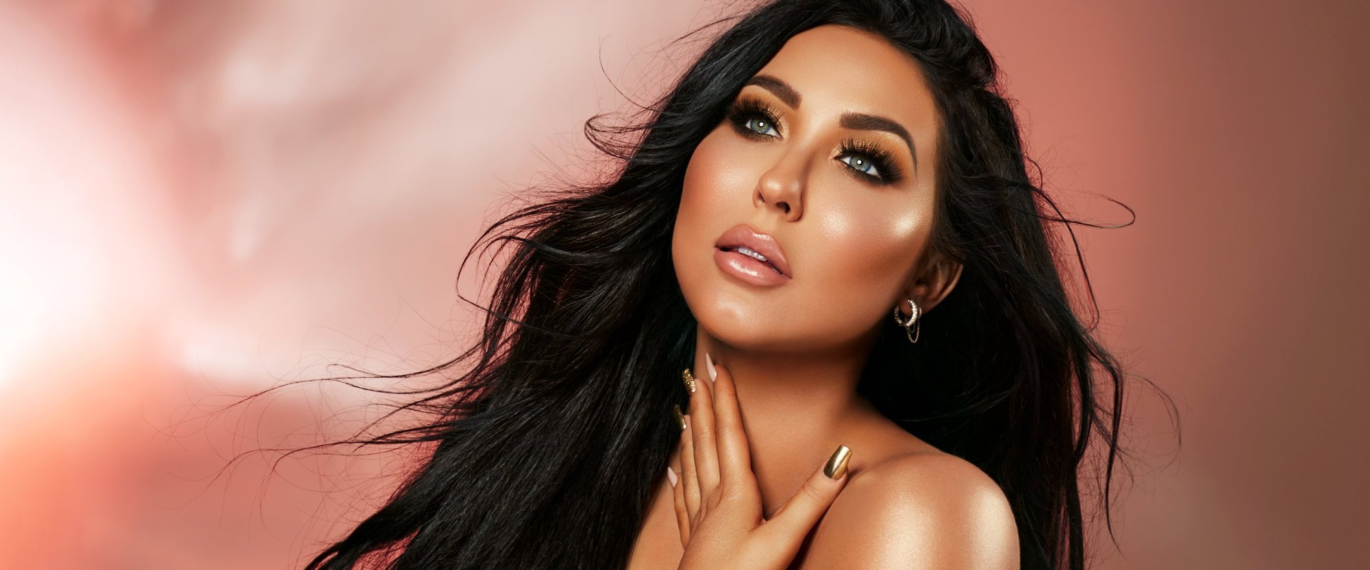 Jaclyn Cosmetics campaign portrait