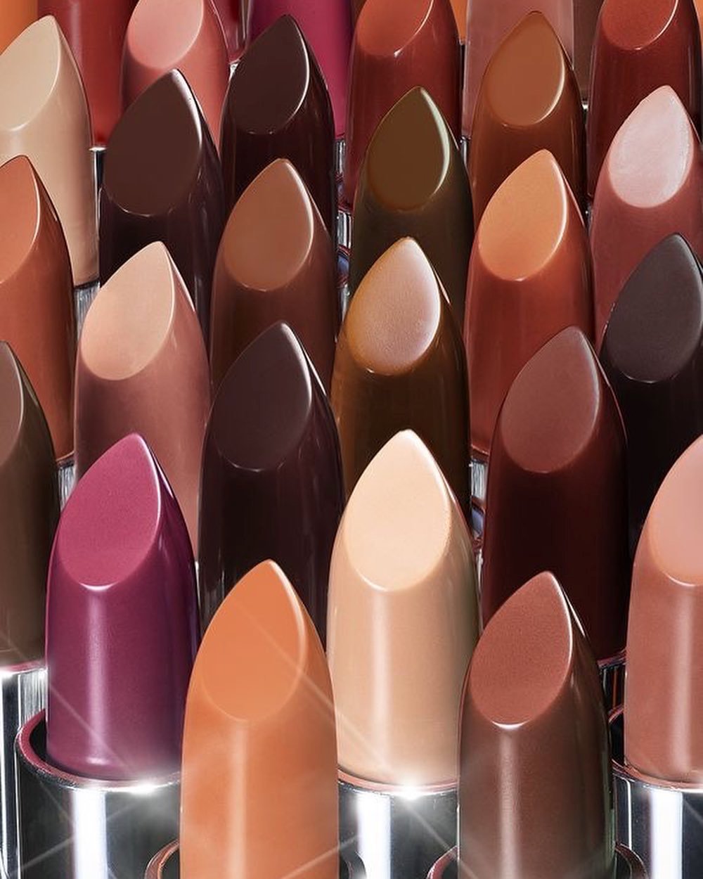 Lipstick bullets in nude and berry