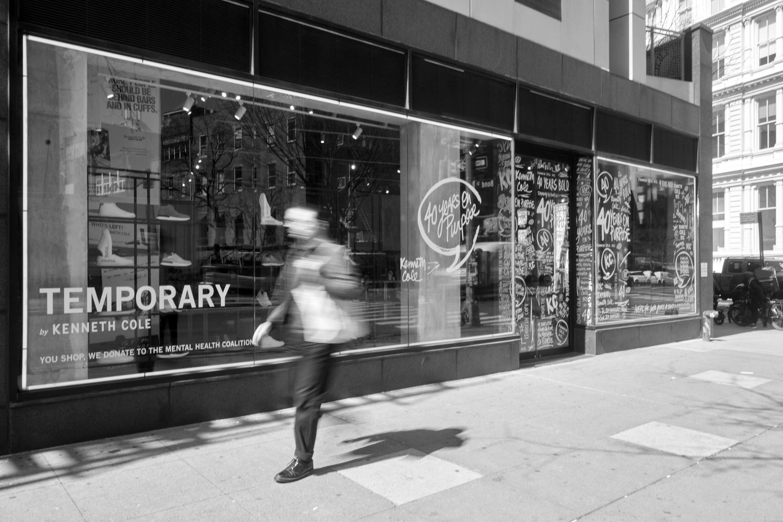 Kenneth Cole temporary storefront