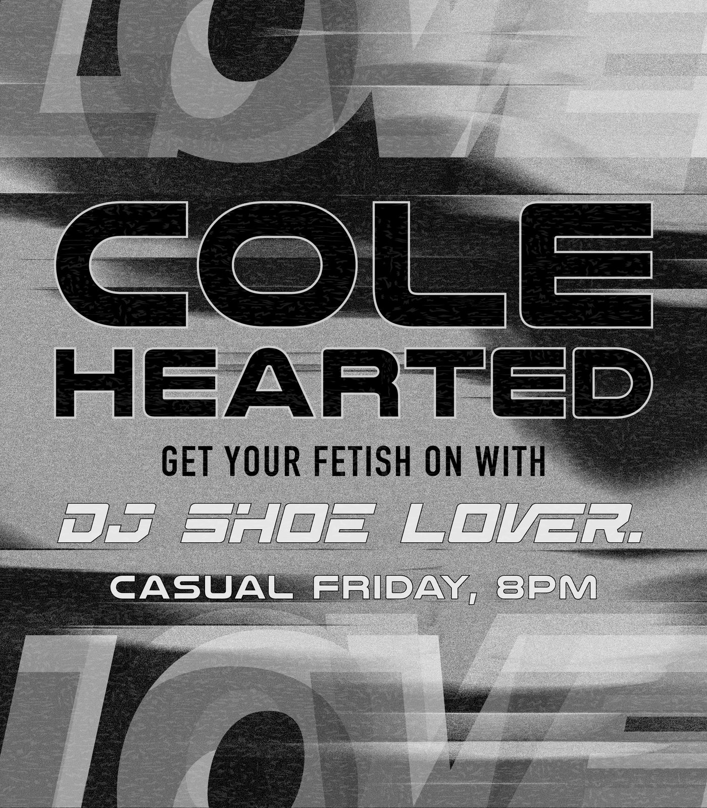 Flyer tee graphic: Cole Hearted, casual Friday