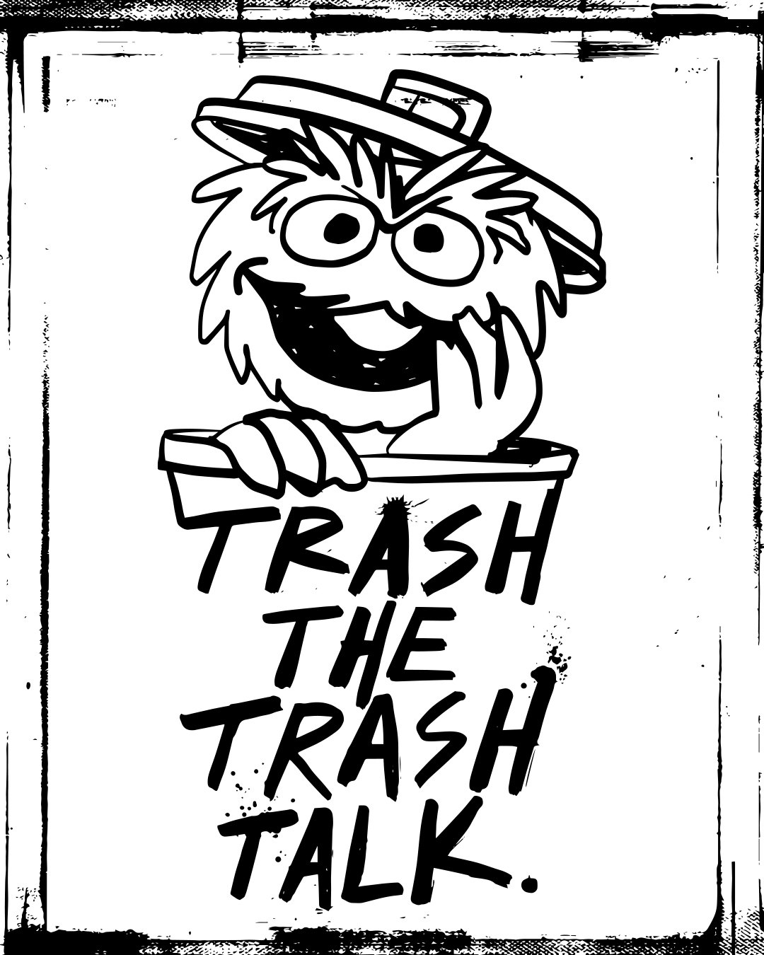 Oscar in ink: Trash the trash talk