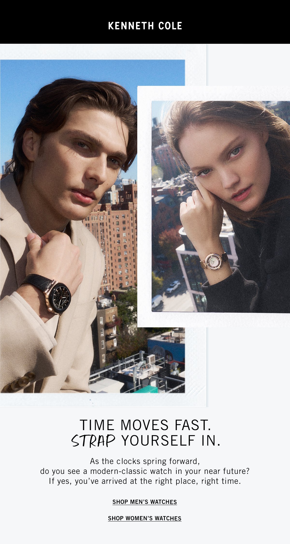 Watches email: Time moves fast, strap yourself in