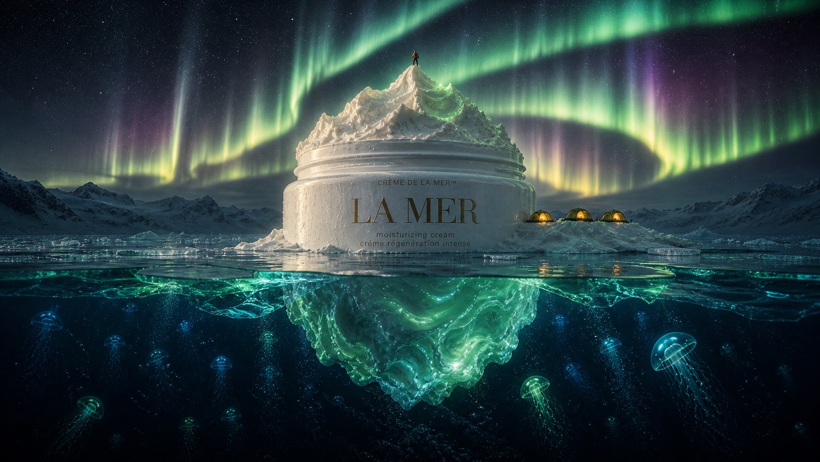 The jar under the northern lights