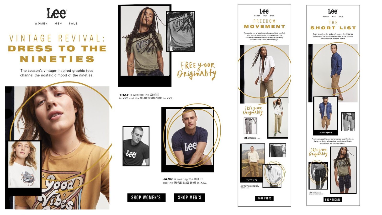 Lee email, Vintage Revival: Dress to the Nineties