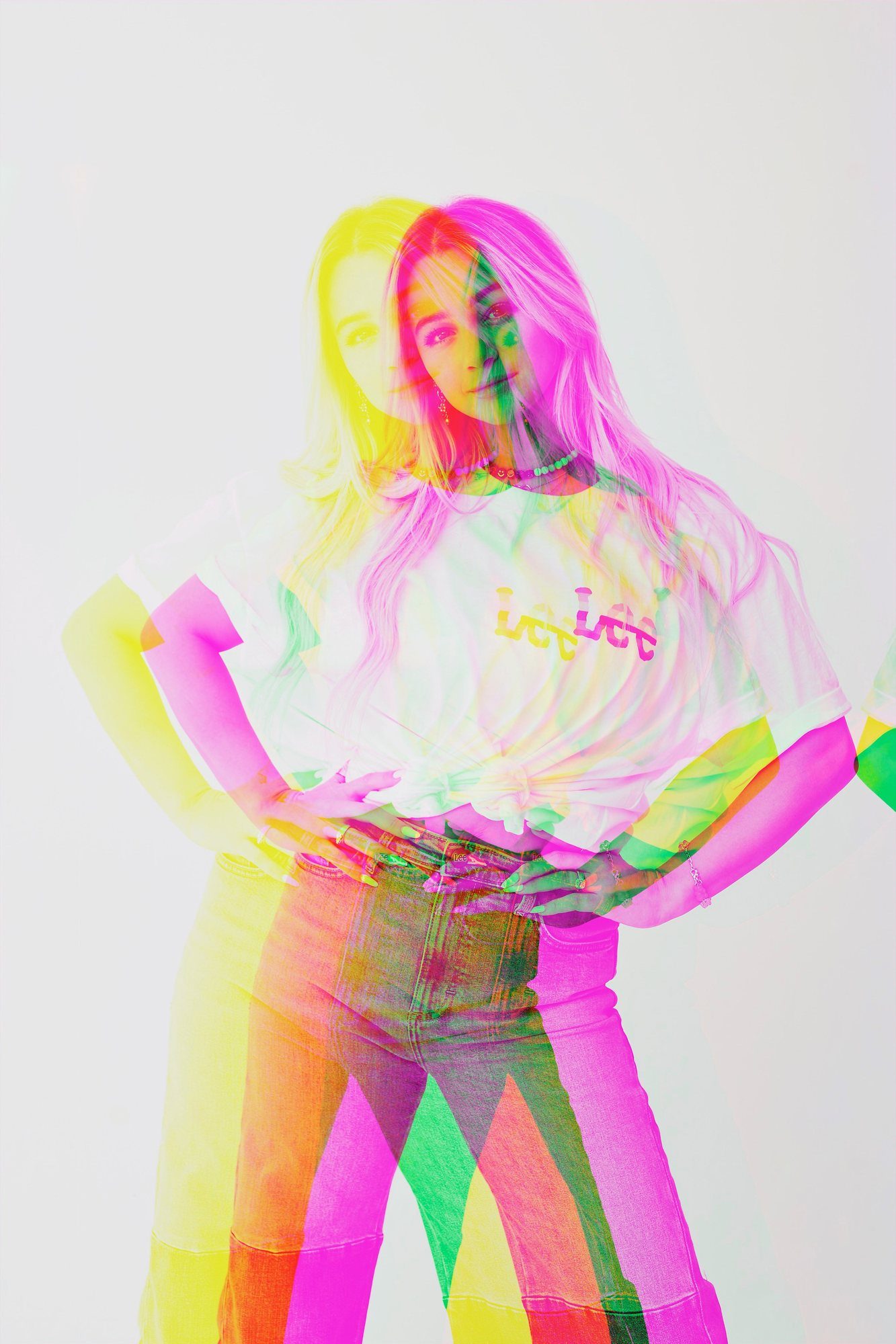 Portrait in a Lee tee, chromatic