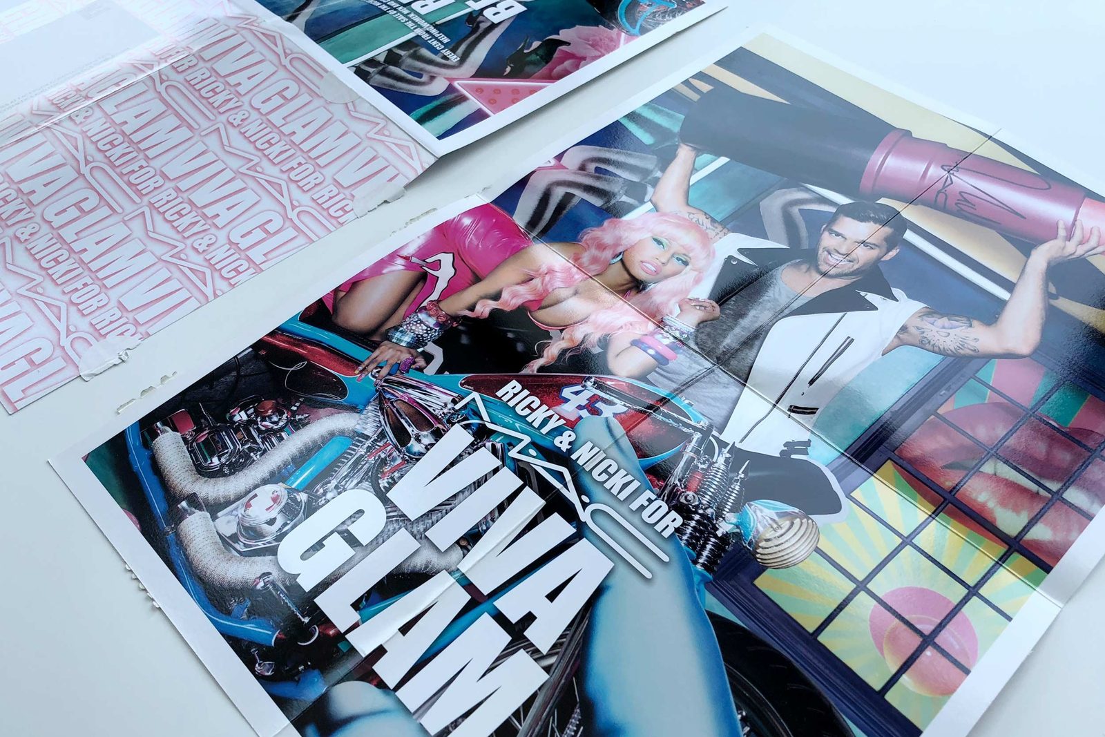 Viva Glam campaign spread