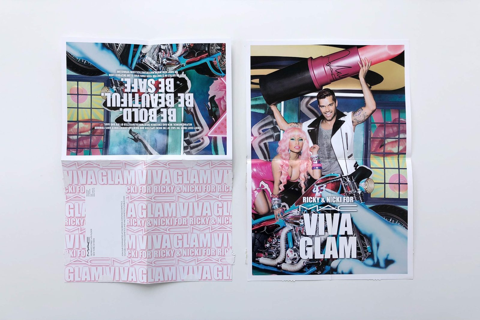 Viva Glam print pieces