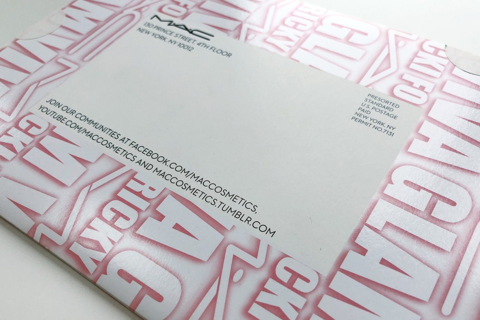 Viva Glam lettered stationery
