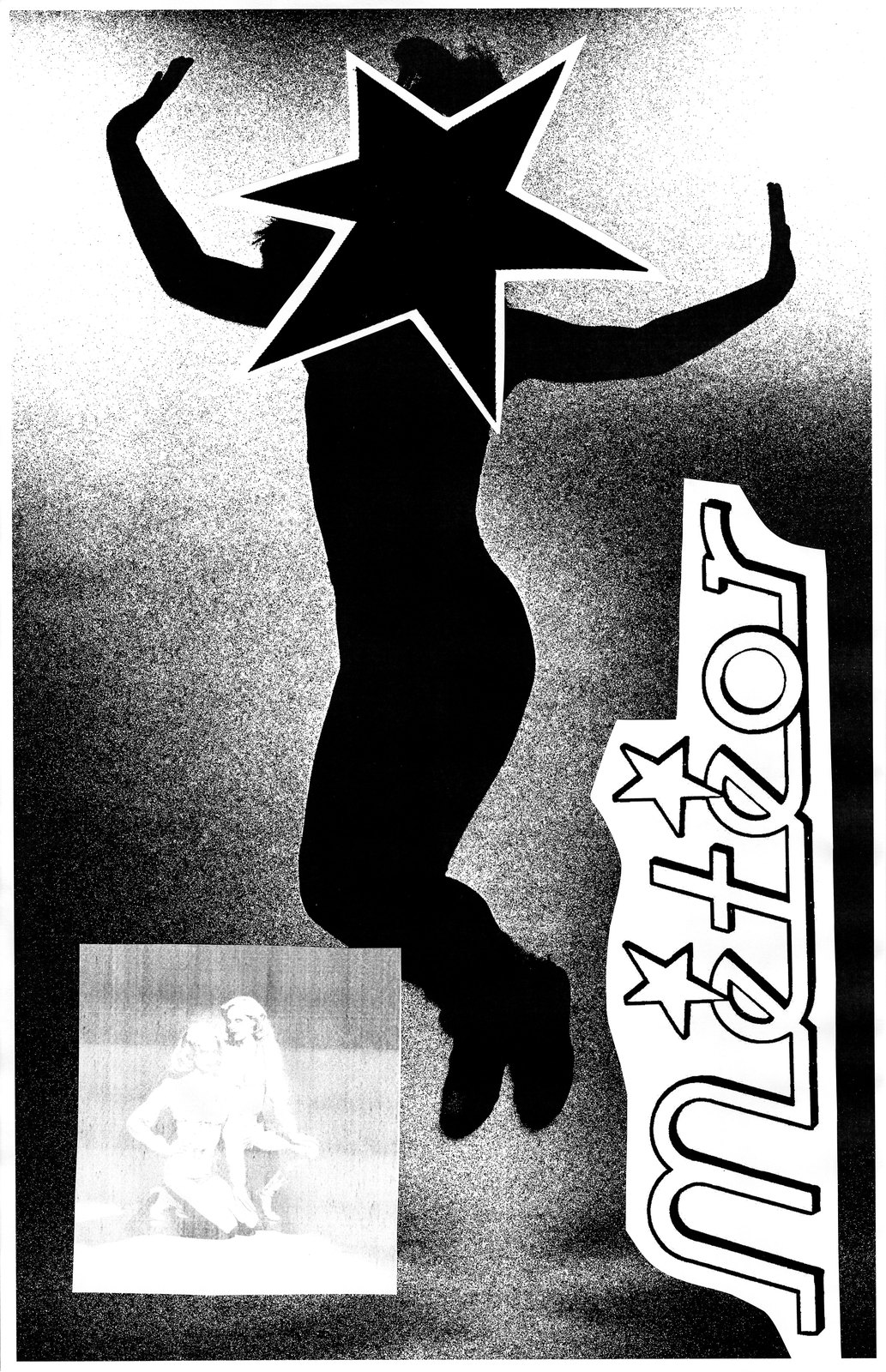 A dancer with a star for a head, Mirror