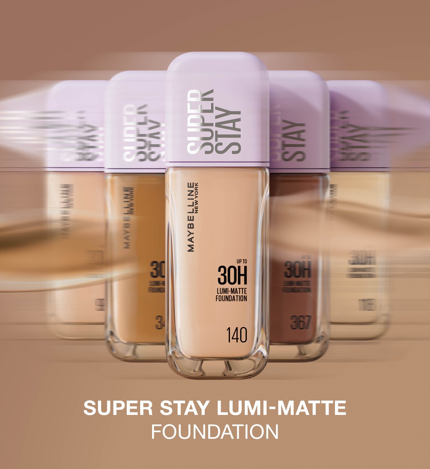 Lumi-Matte shade range, light