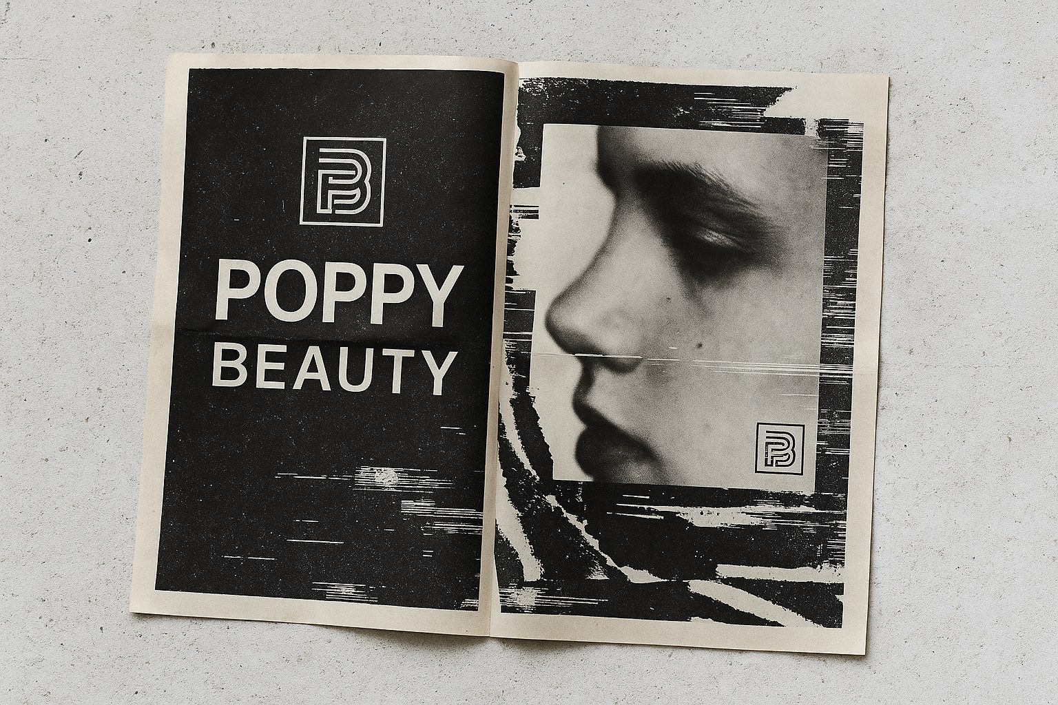 Poppy Beauty printed matter