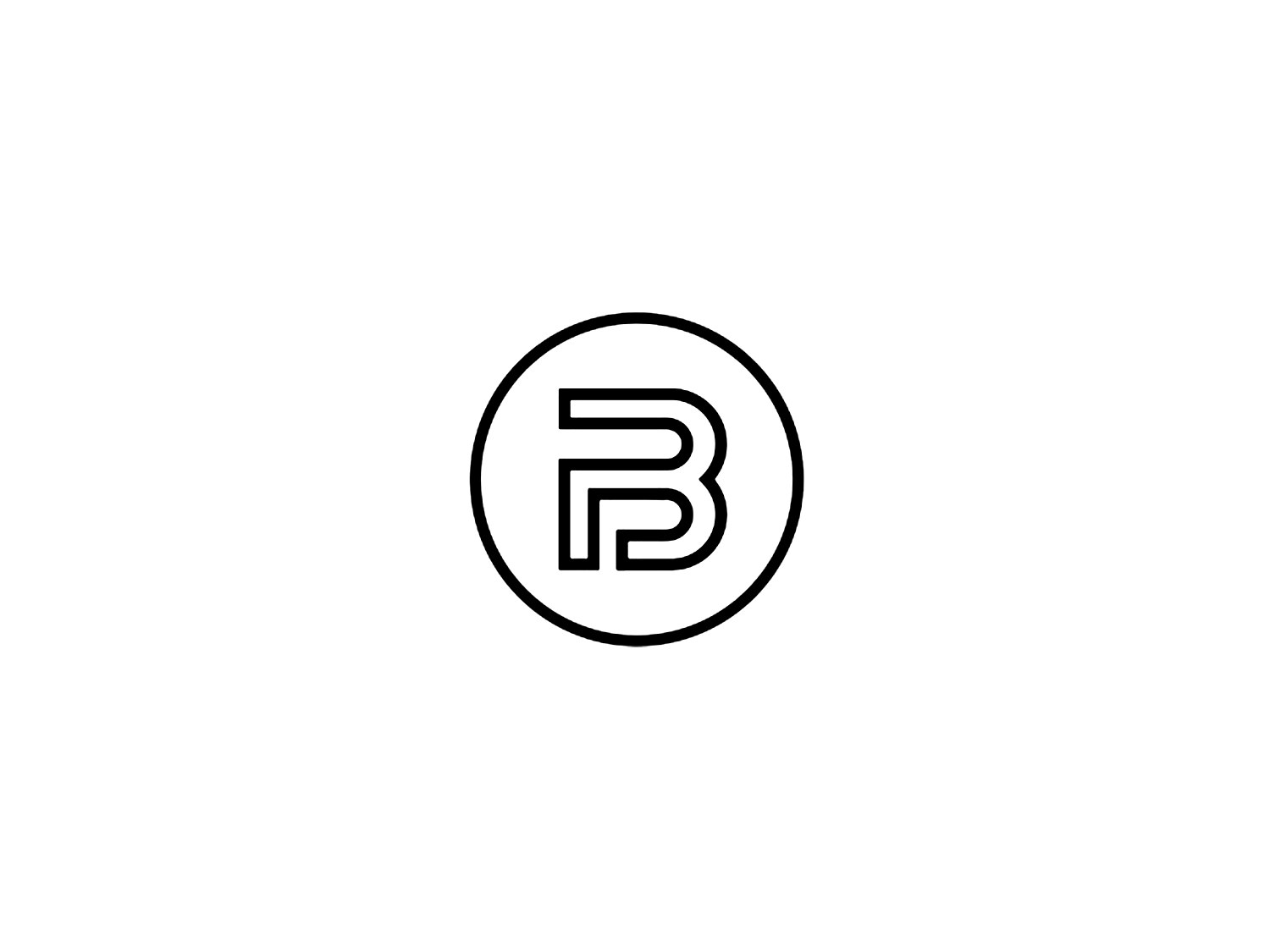 PB favicon, outline