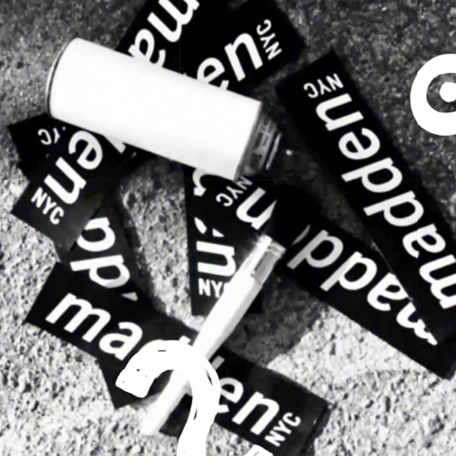 maddenNYC stickers on a lip gloss